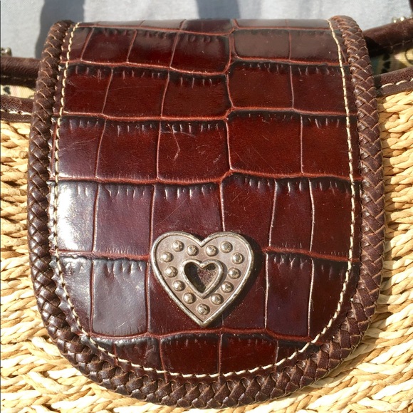 Brighton Woven Straw Shoulder Purse - Picture 4 of 8